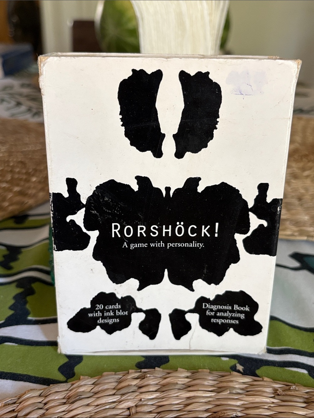 Vintage Rorshōck! Card Game — Black and White 1998 Y2K